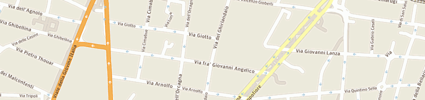 Mappa della impresa giuliano vincenzo a FIRENZE