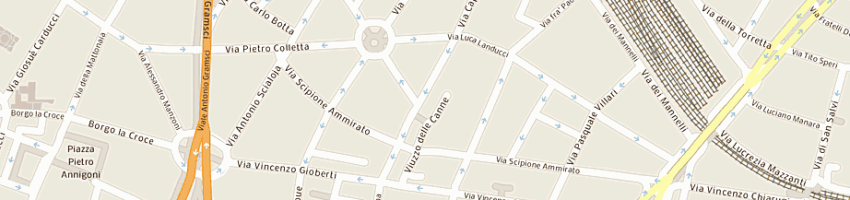 Mappa della impresa c s intermedia di scuriatti claudio a FIRENZE