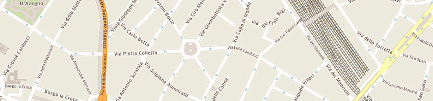 Mappa della impresa studio sottili e bugli a FIRENZE