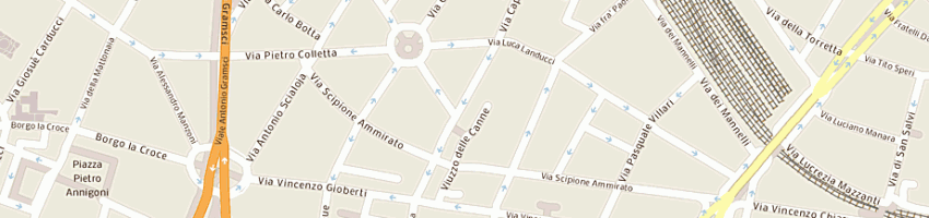 Mappa della impresa fanetti lorella a FIRENZE
