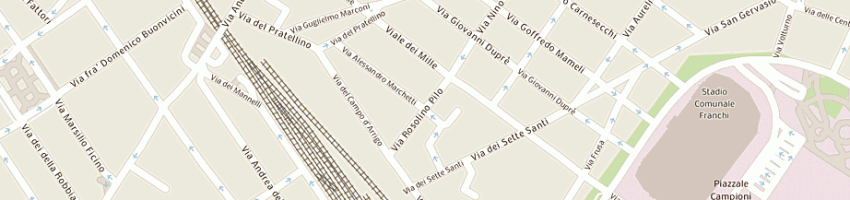 Mappa della impresa selin srl a FIRENZE