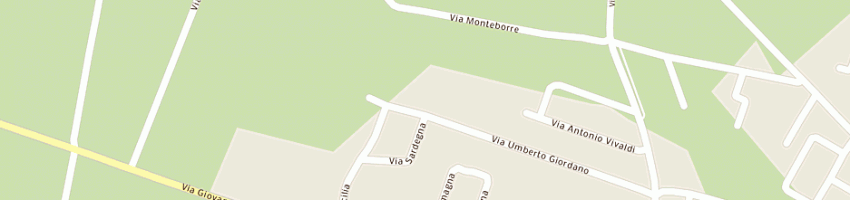 Mappa della impresa casoni massimo a CENTO