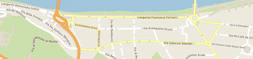 Mappa della impresa lady mary srl a FIRENZE