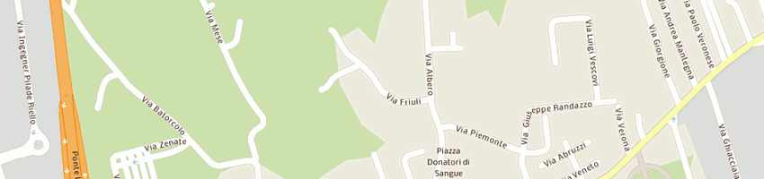 Mappa della impresa bisighin luciano angelo a LEGNAGO
