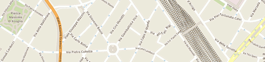 Mappa della impresa studio rag p tonelli e rag d barlotti associato a FIRENZE