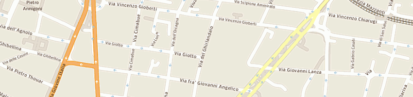 Mappa della impresa istituto tecnico ginori conti a FIRENZE