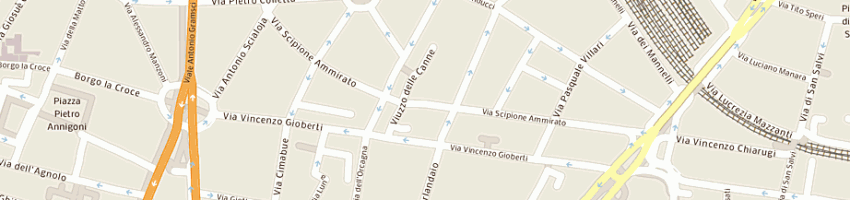 Mappa della impresa genius 2000 srl a FIRENZE