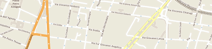 Mappa della impresa il melograno societa' cooperativa sociale di tipo b a rl a FIRENZE