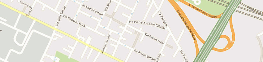 Mappa della impresa dvb di de vizio bruno a BOLOGNA