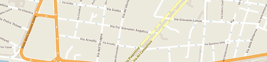 Mappa della impresa capanni massimo a FIRENZE