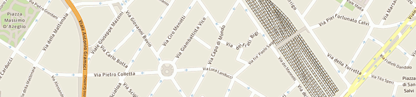 Mappa della impresa garage lisi di alessandro lisi e c sas a FIRENZE