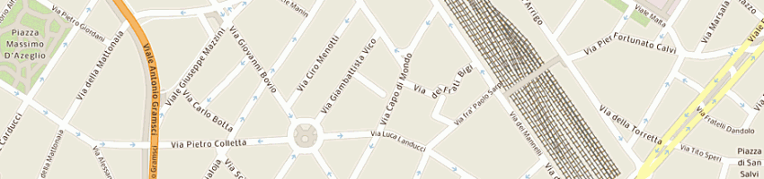 Mappa della impresa sacchi calzature artistiche snc a FIRENZE