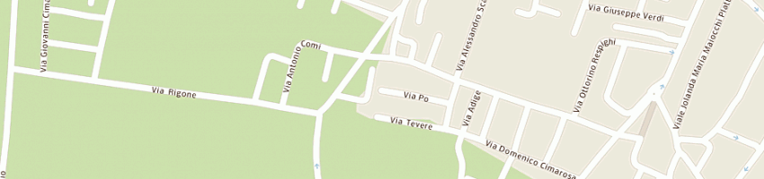 Mappa della impresa ottani massimiliano a CENTO
