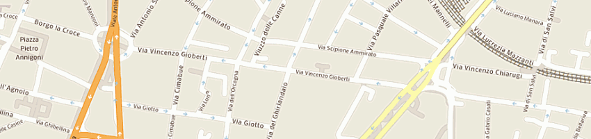 Mappa della impresa antonelli mario a FIRENZE