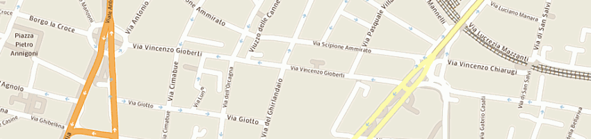 Mappa della impresa first di dogani laura a FIRENZE
