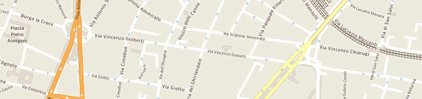 Mappa della impresa kent di pieri fulvia e patrizia snc a FIRENZE