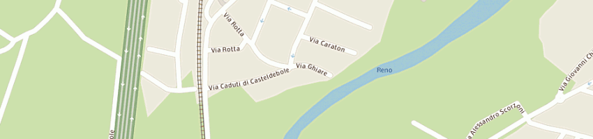 Mappa della impresa bar orsi e valenti a BOLOGNA