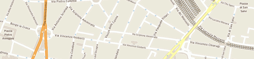 Mappa della impresa archivio appunti snc a FIRENZE