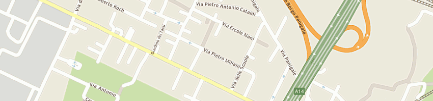 Mappa della impresa deko srl a BOLOGNA