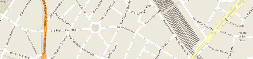 Mappa della impresa da milano e branconi - snc a FIRENZE