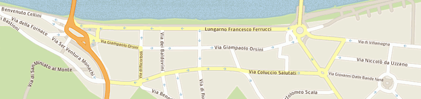 Mappa della impresa cartoleria alcione di lombardi elisabetta e c sas a FIRENZE