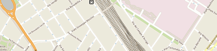 Mappa della impresa bar mannelli a FIRENZE