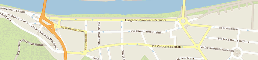 Mappa della impresa yarimada travel giramondo viaggi aff a FIRENZE