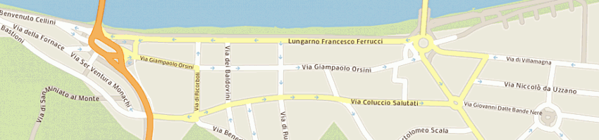 Mappa della impresa nencioni fabrizio e c sas a FIRENZE