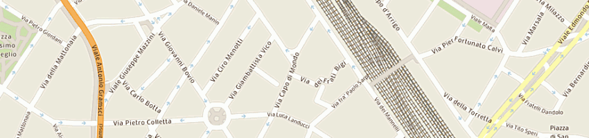 Mappa della impresa map di marco paolini e c sas a FIRENZE