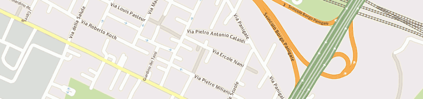 Mappa della impresa nuova idea ufficio di miino diego e c sas a BOLOGNA