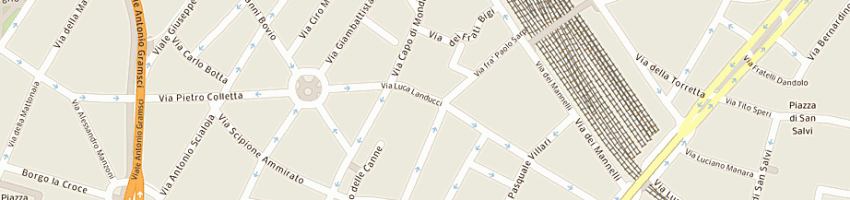 Mappa della impresa studio immobiliare domus di biagini a FIRENZE