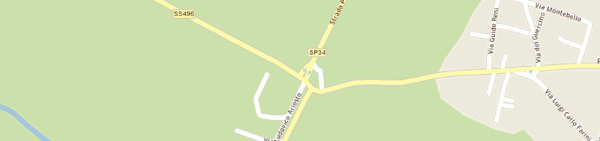 Mappa della impresa menghini bruno a BONDENO