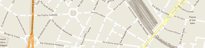 Mappa della impresa meyer beth ann a FIRENZE