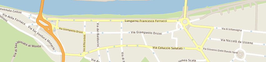 Mappa della impresa istituto gramsci toscano a FIRENZE