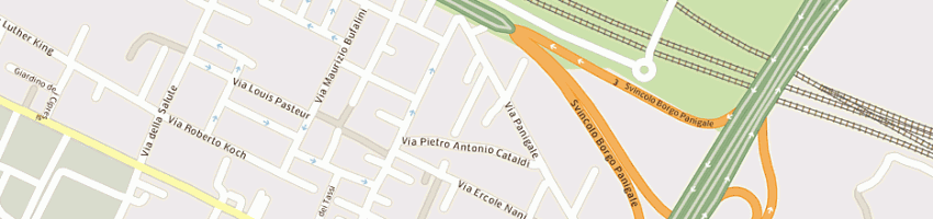 Mappa della impresa ocl sas di casagrande catia e c a BOLOGNA