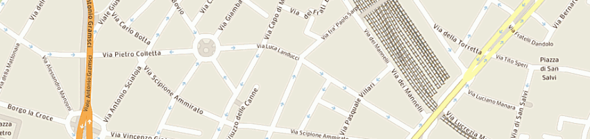 Mappa della impresa vlg restauri edili di volpini giacomo a FIRENZE