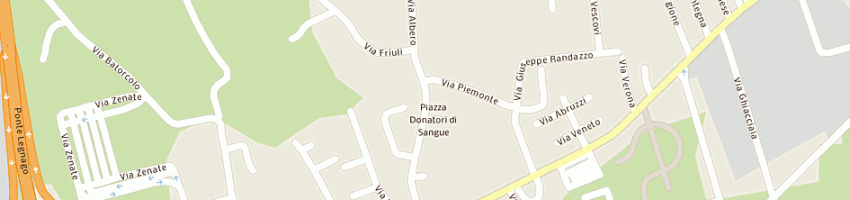 Mappa della impresa banca popolare di verona a LEGNAGO
