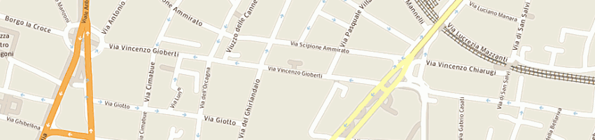 Mappa della impresa aline firenze srl a FIRENZE
