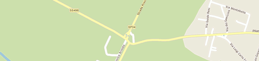 Mappa della impresa bassi andreasi vittorio a SERMIDE