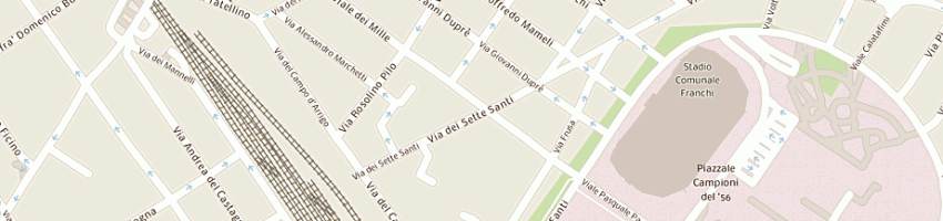 Mappa della impresa monti comodita' sas di cesare brogi e c a FIRENZE