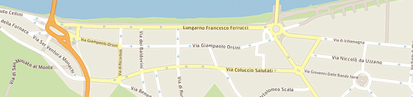 Mappa della impresa cappelli luca a FIRENZE