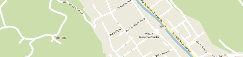 Mappa della impresa salone lorella a CHIAMPO