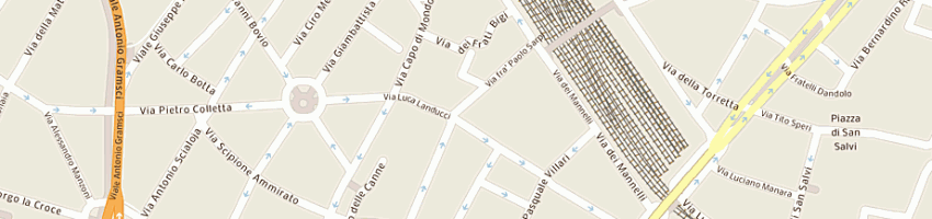 Mappa della impresa montigiani simone a FIRENZE
