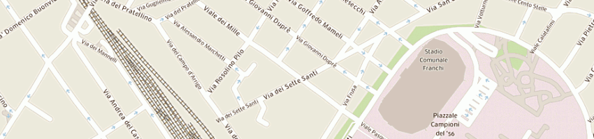Mappa della impresa reme evoluzione ceramica srl a FIRENZE