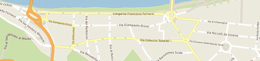 Mappa della impresa mabi snc a FIRENZE
