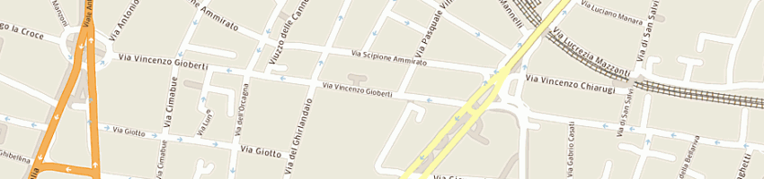 Mappa della impresa grossi gloria a FIRENZE