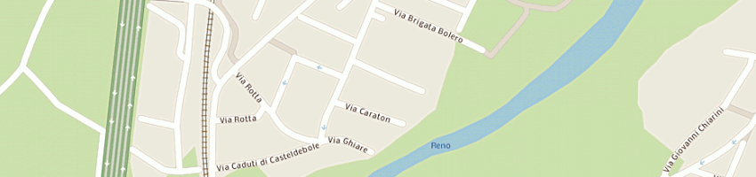 Mappa della impresa ciao vip 1 gruppo pizzerie di hachem al-obahji mohammed e c snc a BOLOGNA