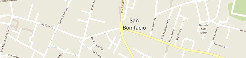 Mappa della impresa verlato mariano a SAN BONIFACIO
