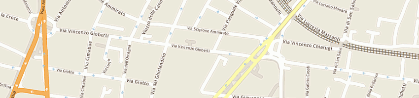 Mappa della impresa morozzi alfredo a FIRENZE