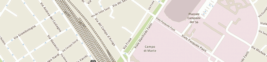 Mappa della impresa can can zampe in vasca di gabriele lorenzo a FIRENZE